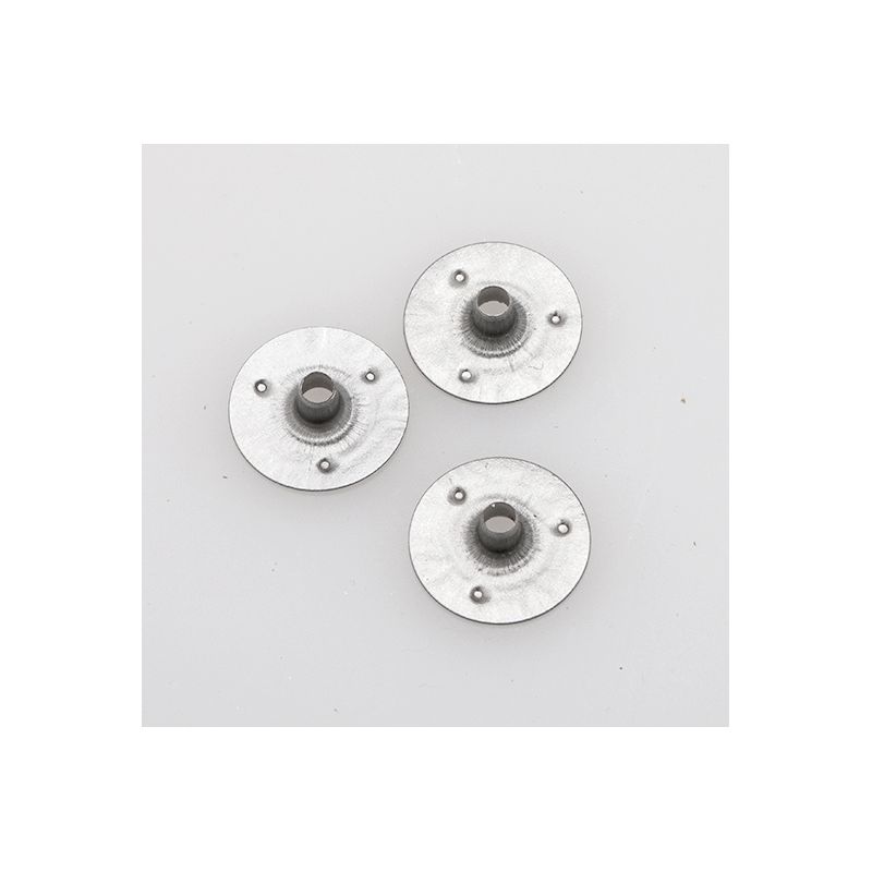 Socles En Alu Petit Modèle Pour Mèches En Coton, 20 pièces