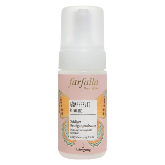 Farfalla Mousse nettoyante soyeuse - Grapefruit