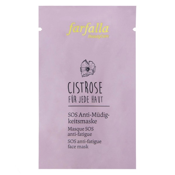 Farfalla Cistrose - Masque SOS anti-fatigue