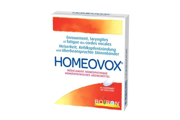 BOIRON, Homéovox® 60 comprimés