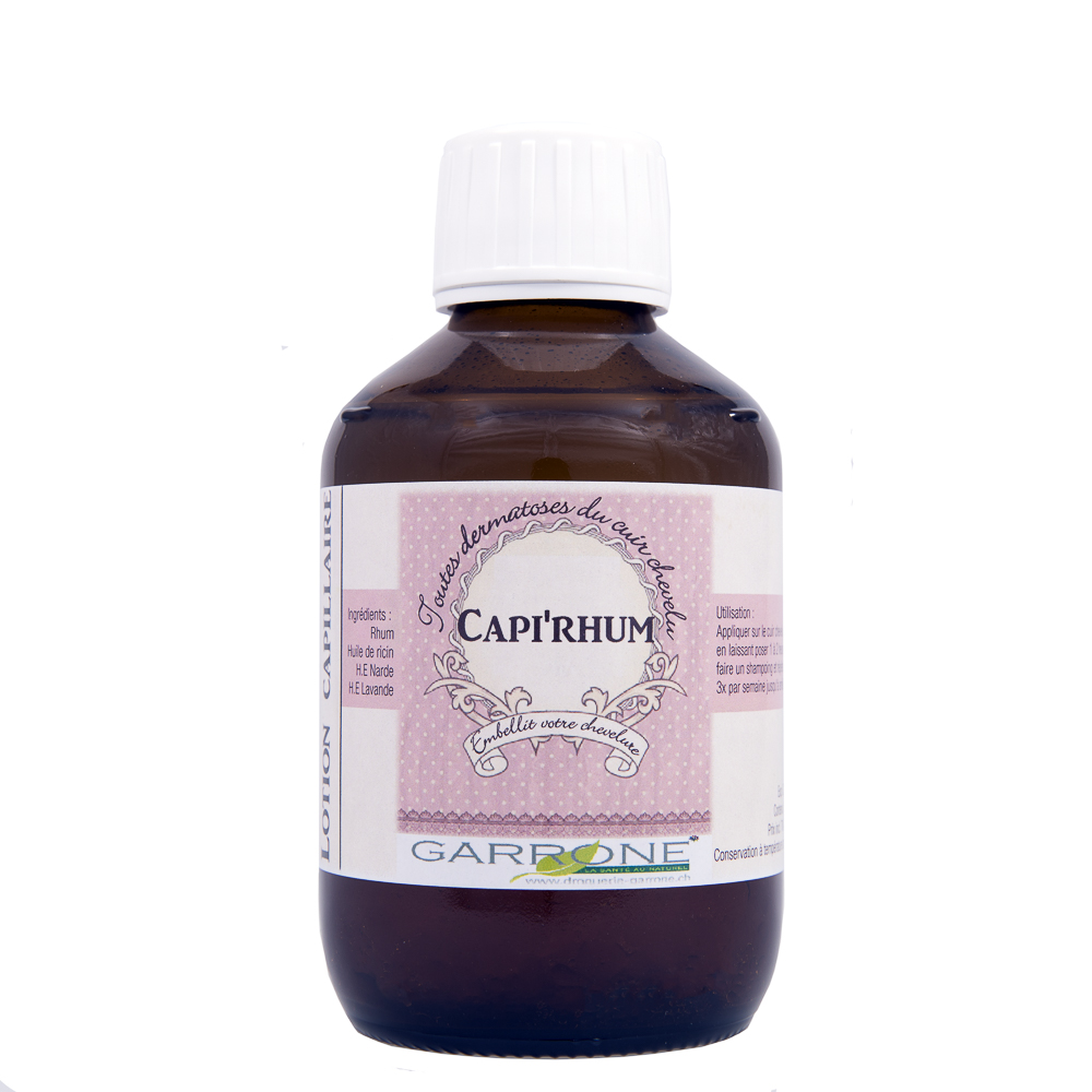 Solution pour le Cuir Chevelu Capi'Rhum, 200ml