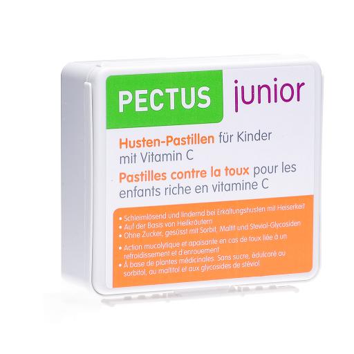 Pectus, Pastilles contre la toux riche en vitamine C - Enfants, 24 pièces