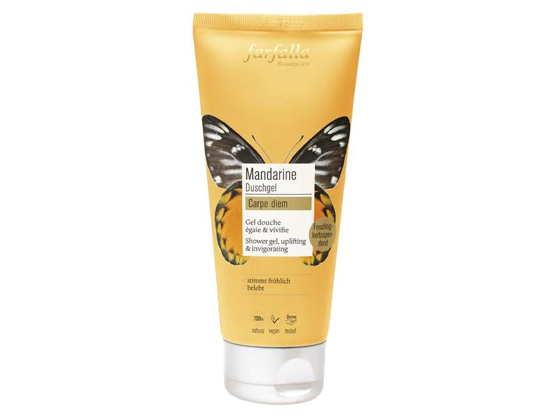 Farfalla Carpe Diem - Gel douche Mandarine - Egaie et vivifie