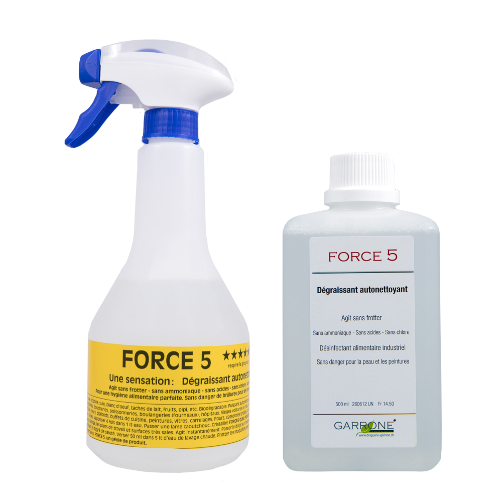 Force 5, 500ml ou recharge 500ml