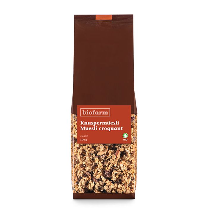 Biofarm, Muesli Croquant Classic 500g