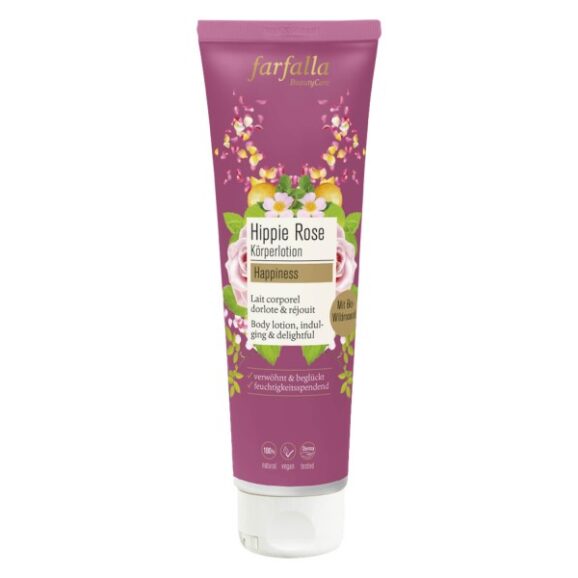 Farfalla Happiness - Lait corporel Hippie Rose - Dorlote et réjouit
