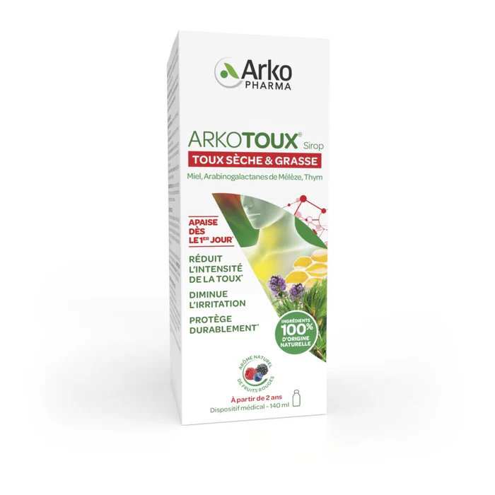 ARKOTOUX DM sirop contre la toux, 140ml