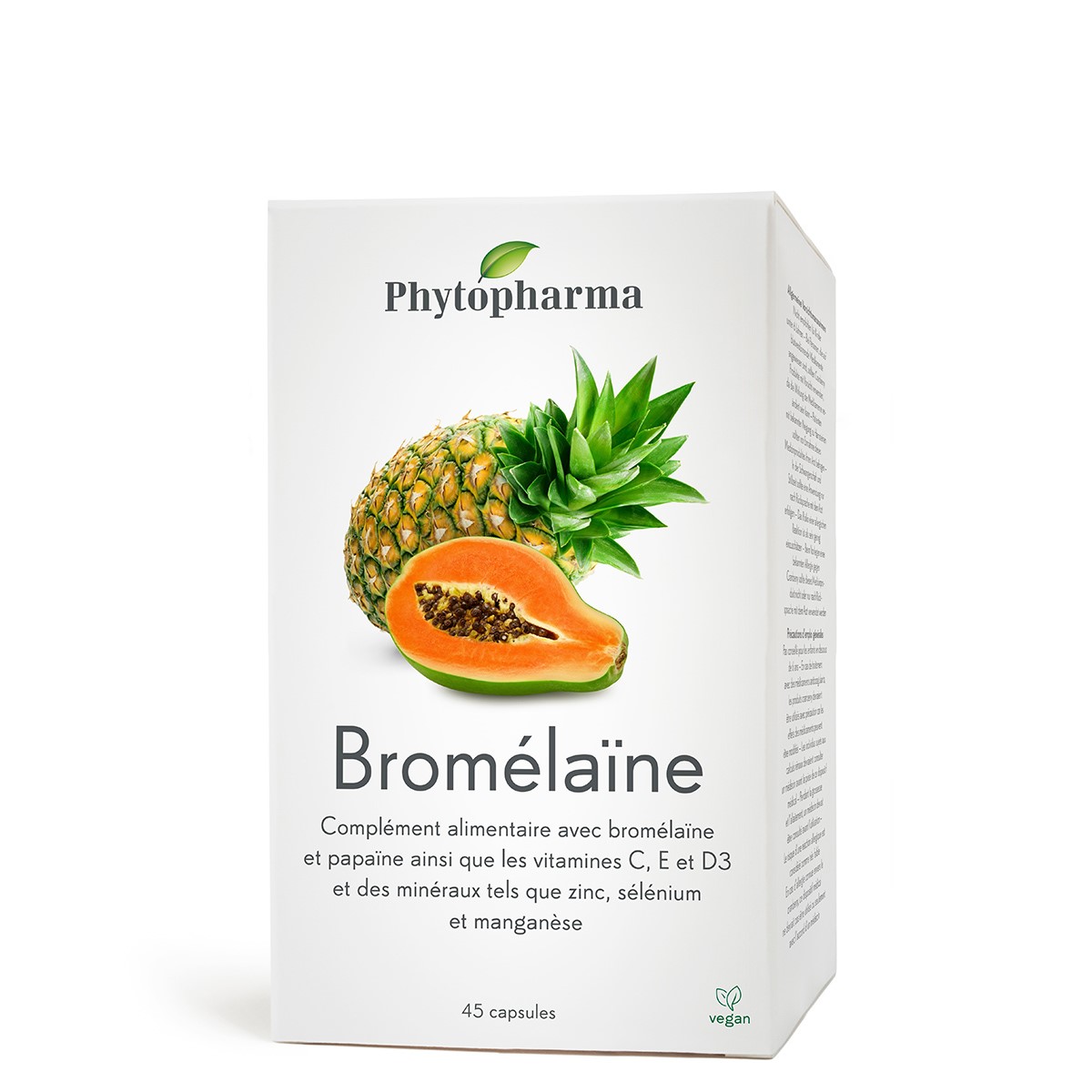 Phytopharma, Bromélaïne, 45 capsules