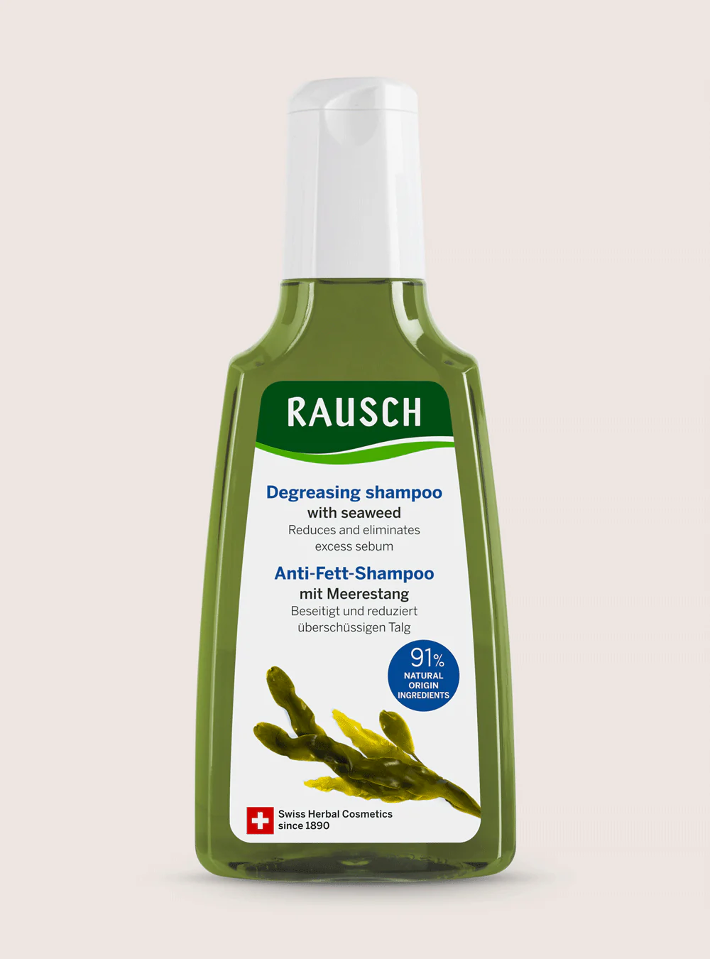 Rausch, Shampooing anti-gras au varech vésiculeux, 200ml
