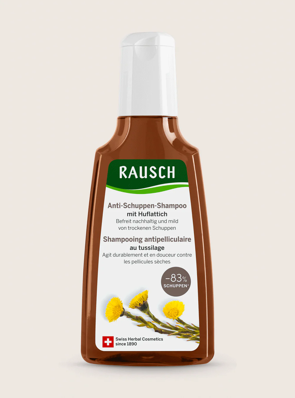 Rausch, Shampooing antipelliculaire au tussilage, 200ml