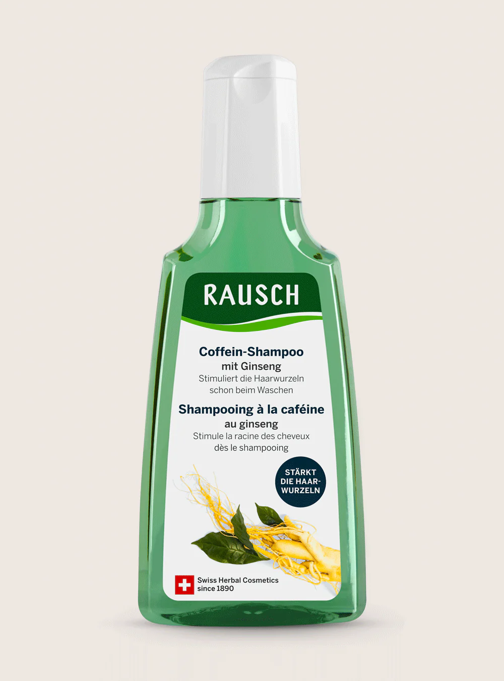 Rausch, Shampooing à la caféine au ginseng, 200ml