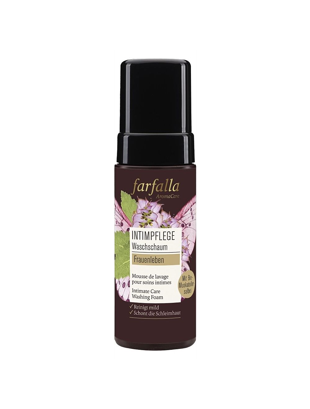 Farfalla mousse de lavage pour soins intimes 150 ml