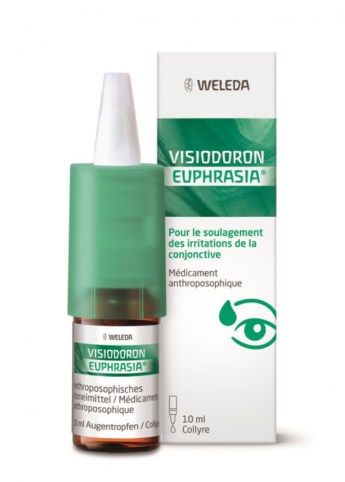 WELEDA, Visiodoron Euphrasia, Monodoses (20x 0.4ml) ou gouttes 10ml – Image 2