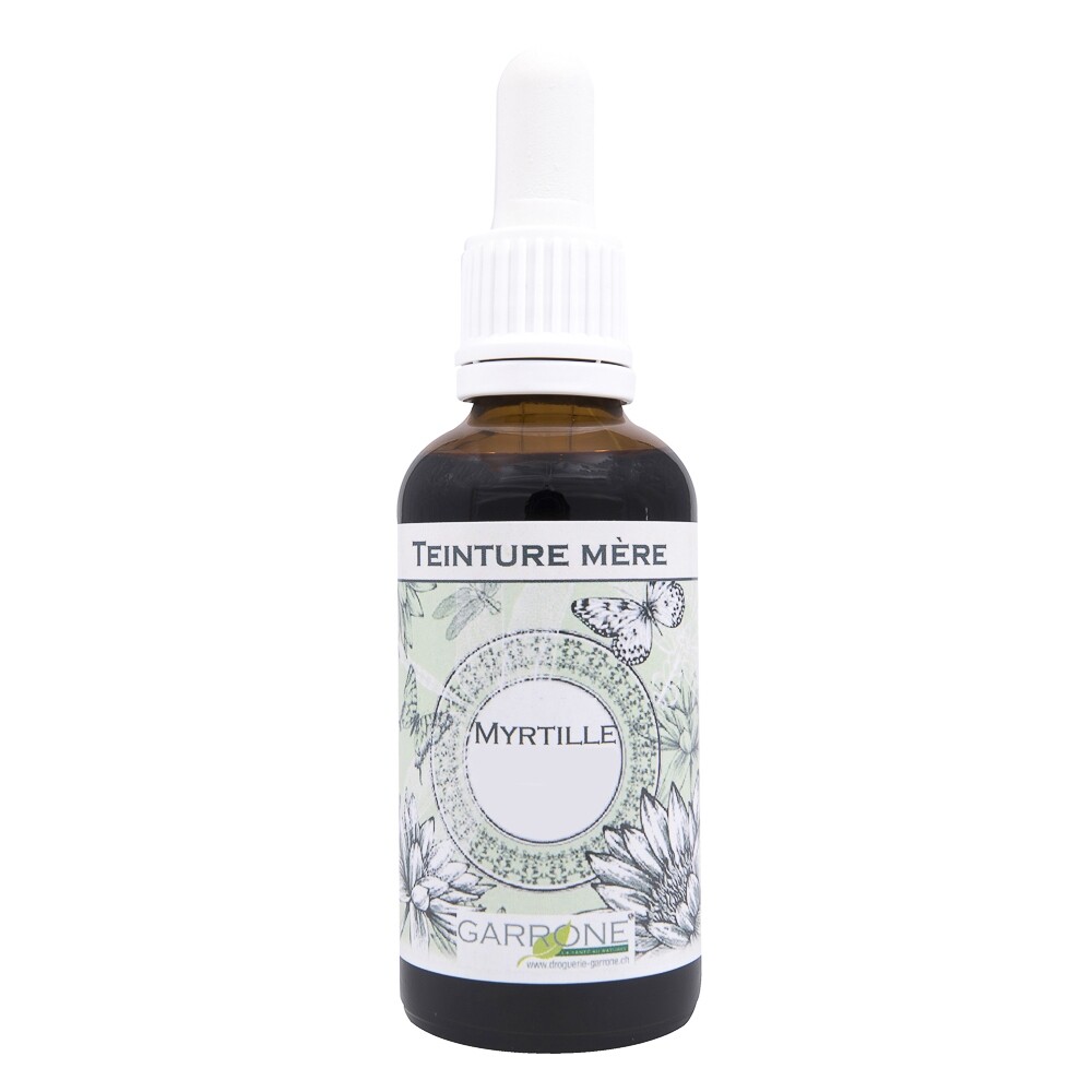 Myrtille feuilles, teinture-mère, 50ml