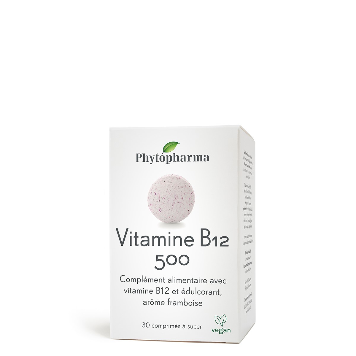 Phytopharma, Vitamine B12 500, 30 comprimés à sucer