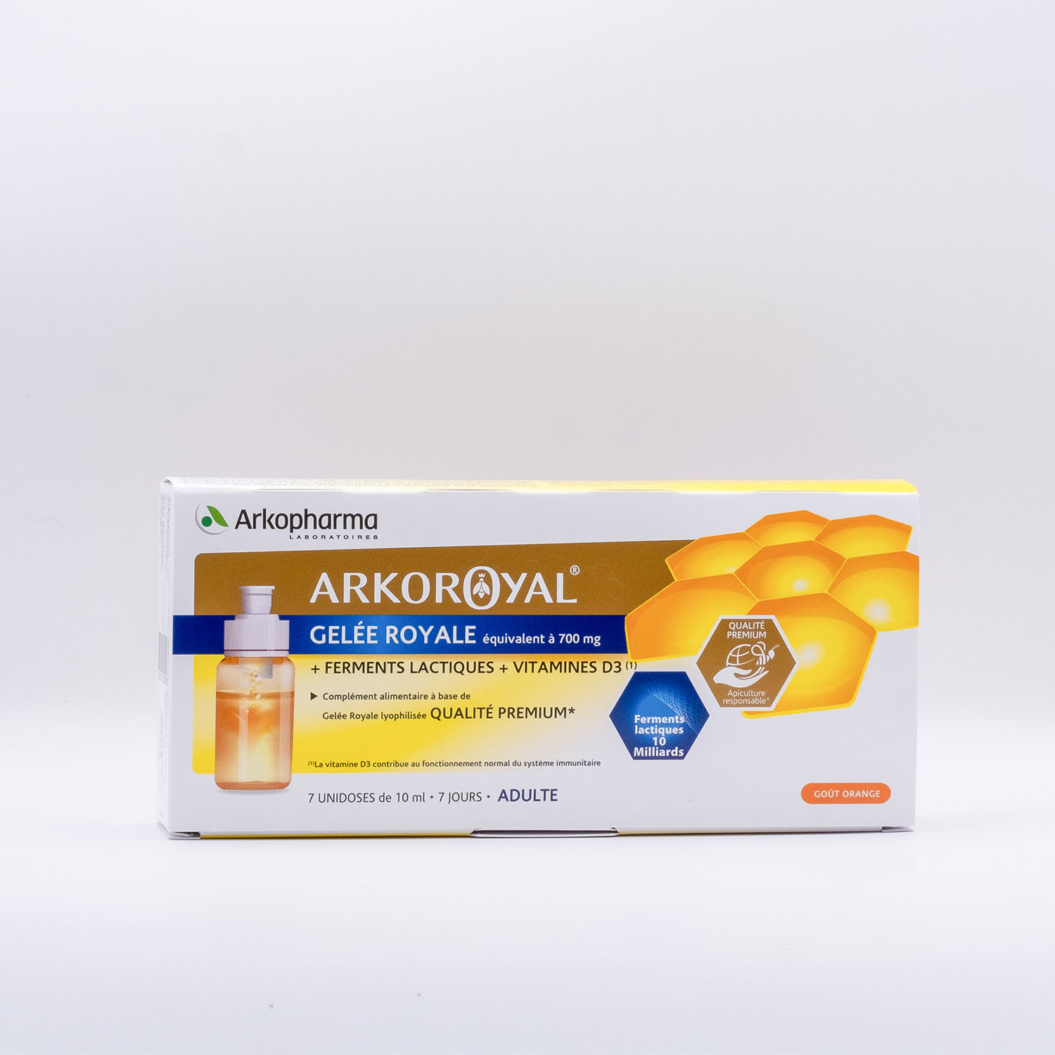 ARKOROYAL gelée royale avec ferments lactiques et vitamine D3