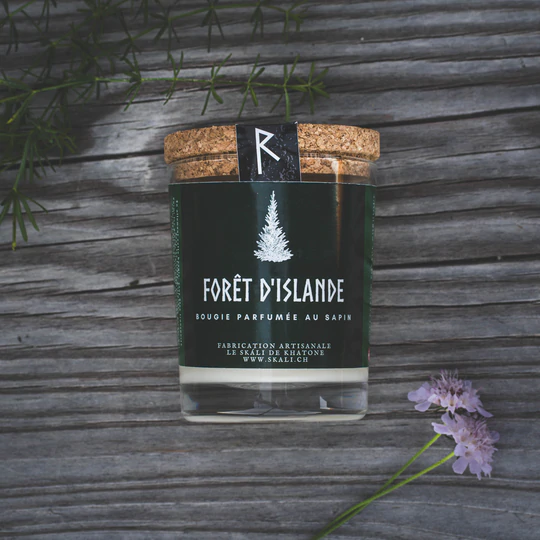Skàli de Khatone - Bougie parfumée Forêt d'Islande