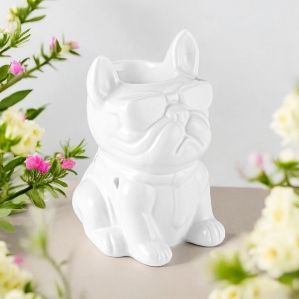 Brûle parfum Série Céramy - Boubou Blanc