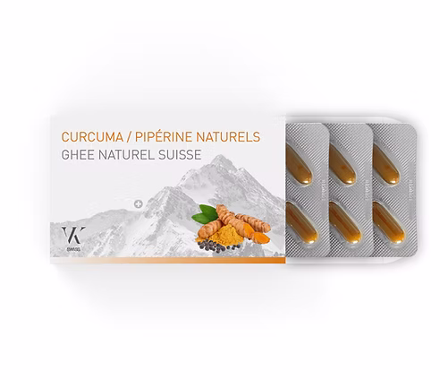 VK Suisse, Curcuma-Ghee, 30 gélules