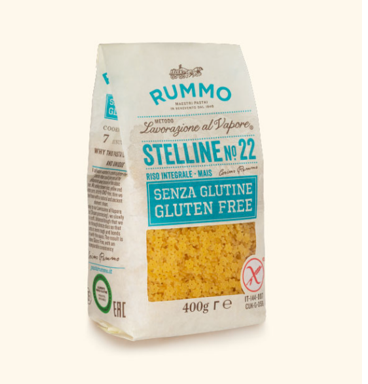 Rummo – Stelline n°22 sans gluten, 400gr