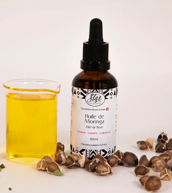 Star Collections, Huile de Moringa, Miel de Fleurs 50ml