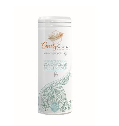 SWEETY LINE – Poudre lavante douche aux probiotiques, 50g