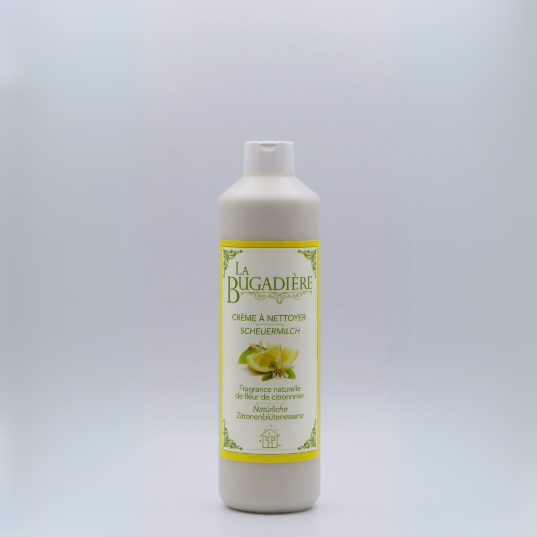 La Bugadière, Crème à nettoyer, Fragrance naturelle de fleur de citronnier, 500 ml