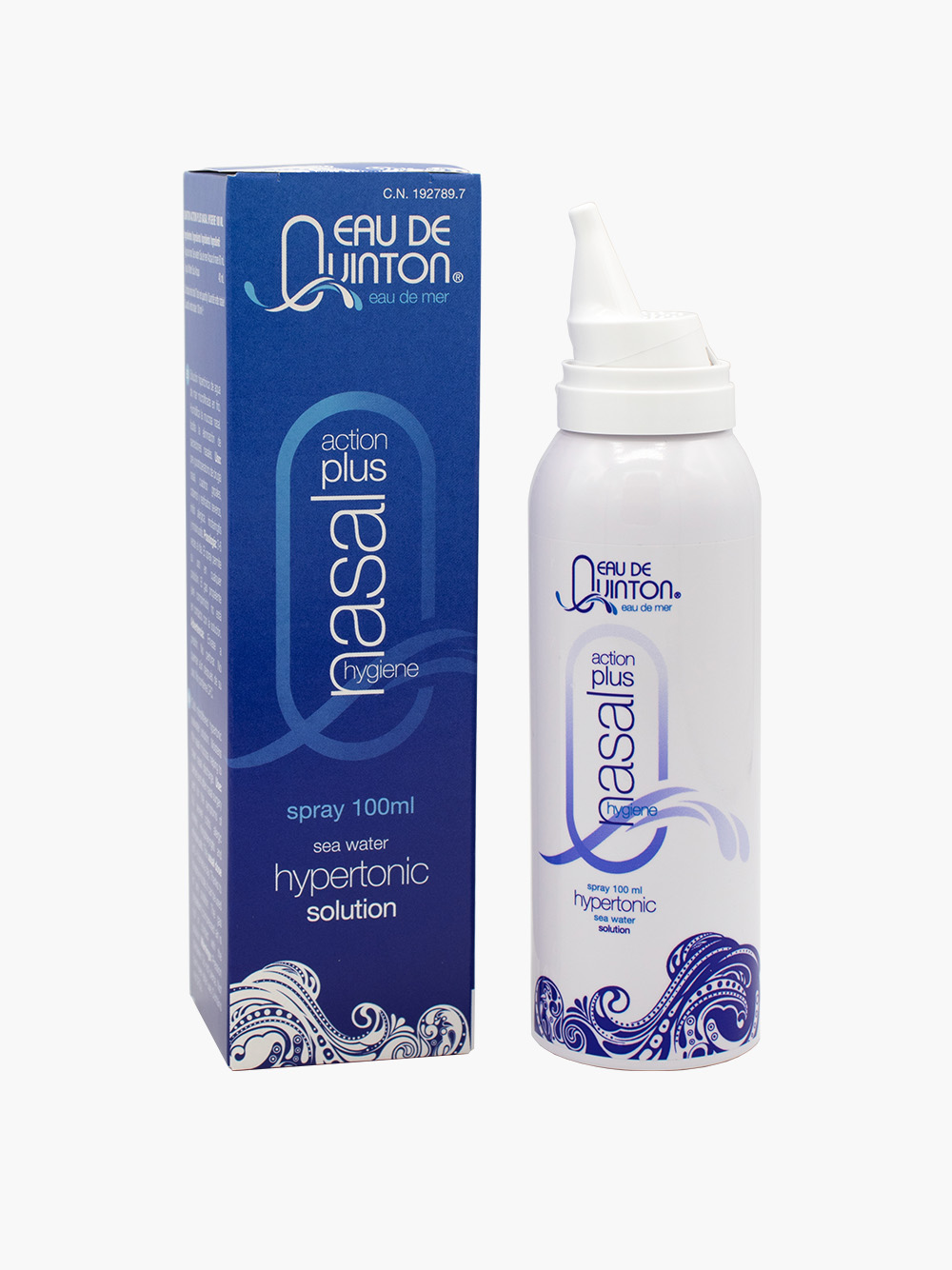 Quinton, Spray Nasal Solution Hypertonique à base d'eau de mer, 100ml