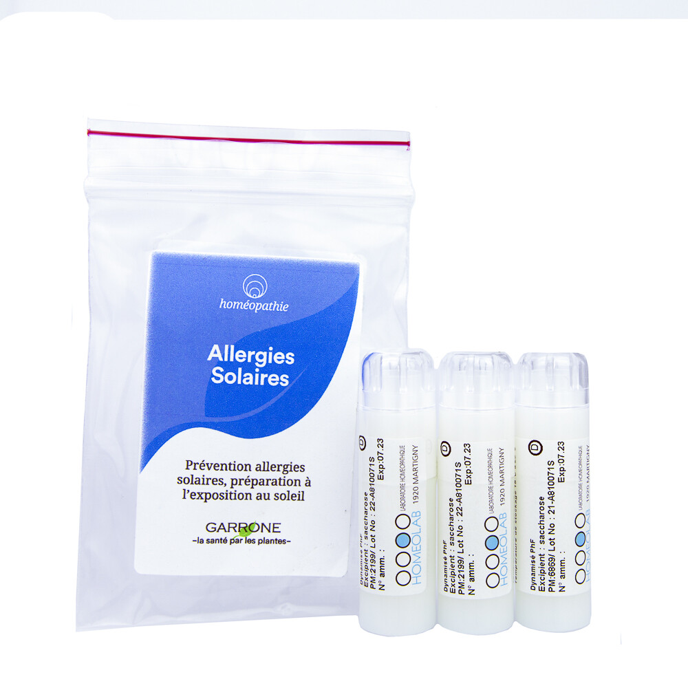 Homéopathie Set Allergies Solaires