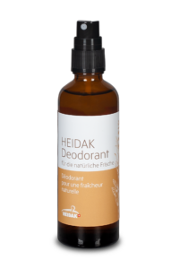 HEIDAK Déodorant aux extraits de bergamote et de citron 75 ml  (rechargeable)