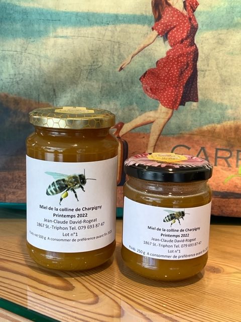 Miel de la région, soutien à l'apiculture locale, 500gr