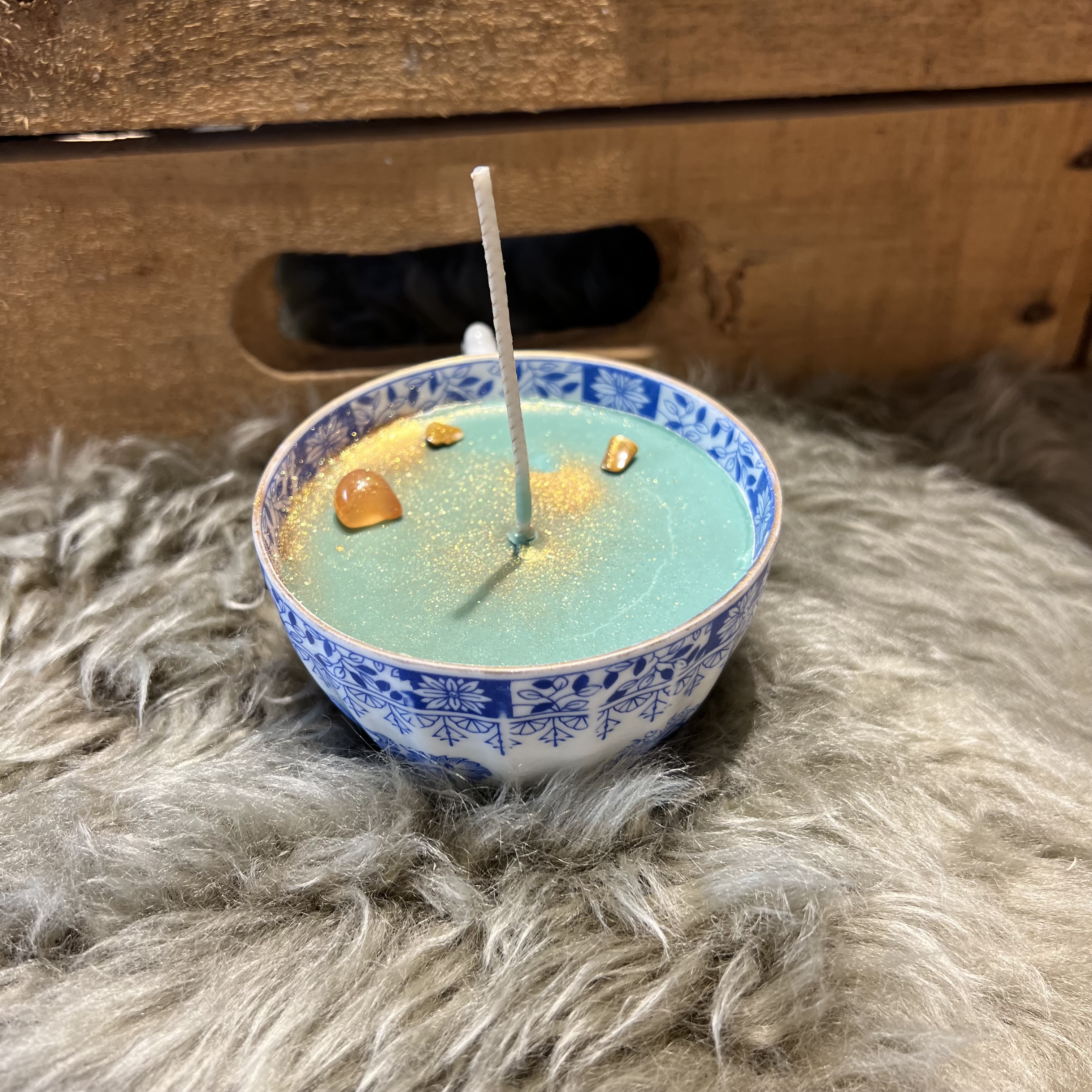 Colorant pour bougies en grains VERT FONCE, 5 gr – Image 2