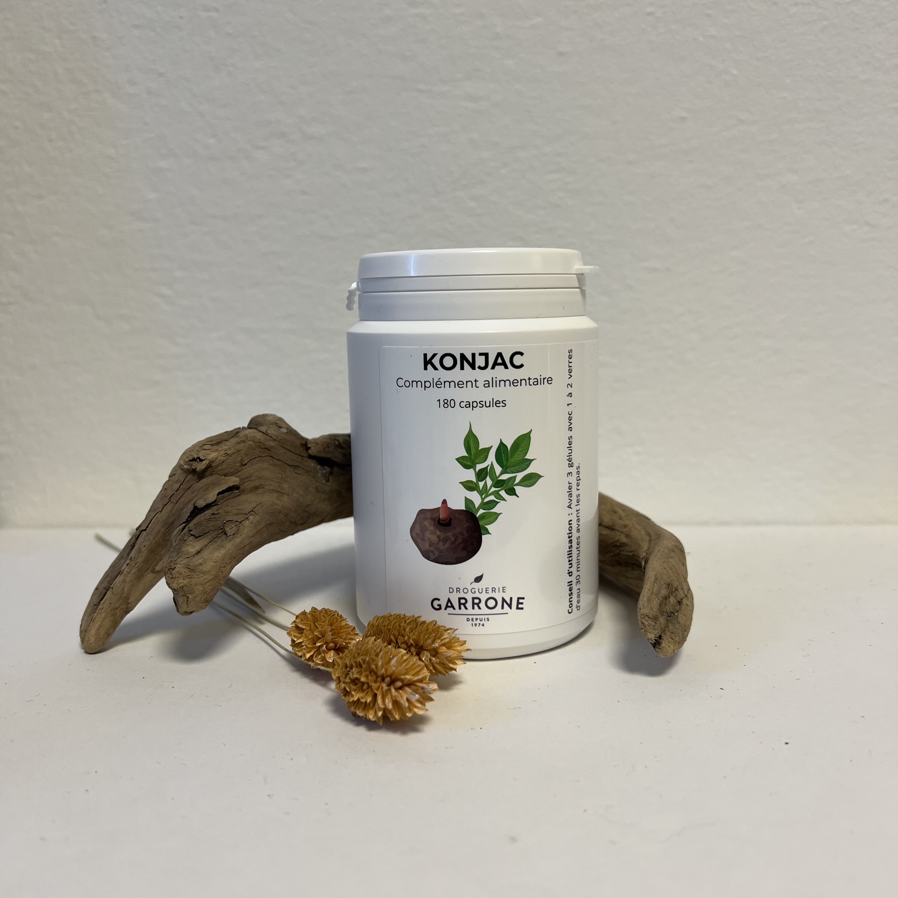 Konjac, 180 capsules