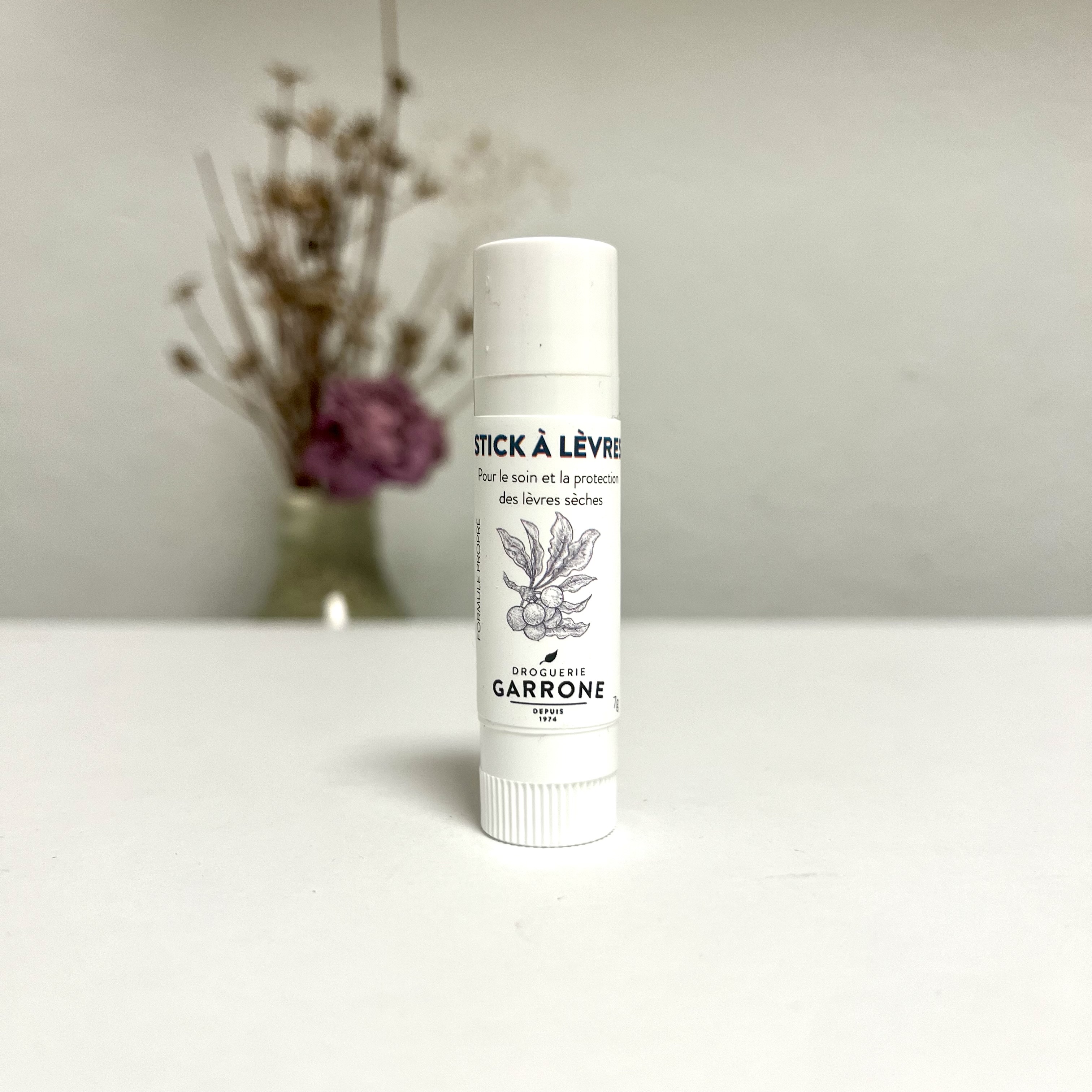 Stick à lèvres maison nourrissant, sans parfum, 7gr