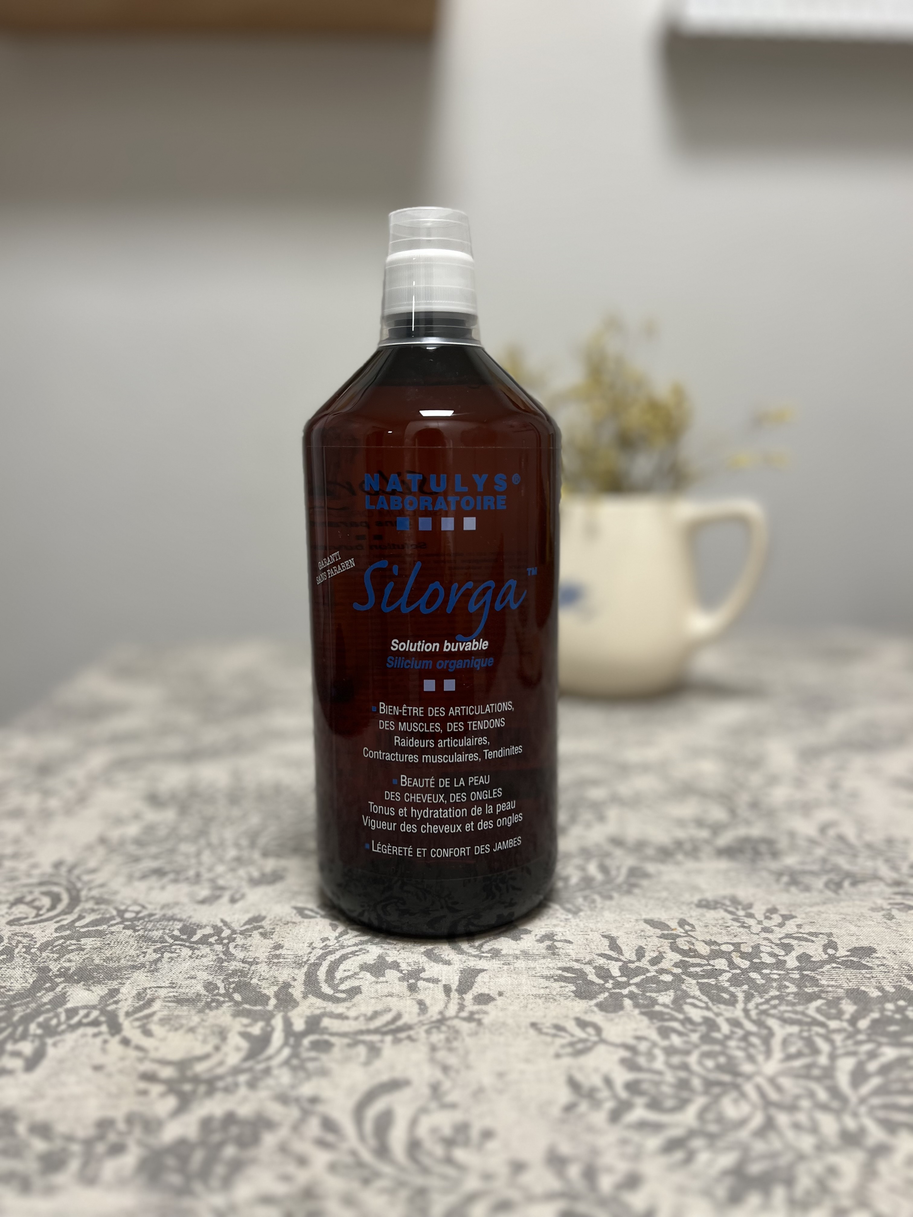 Silorga solution buvable riche en silicium, Natulys laboratoire, 1000 ml