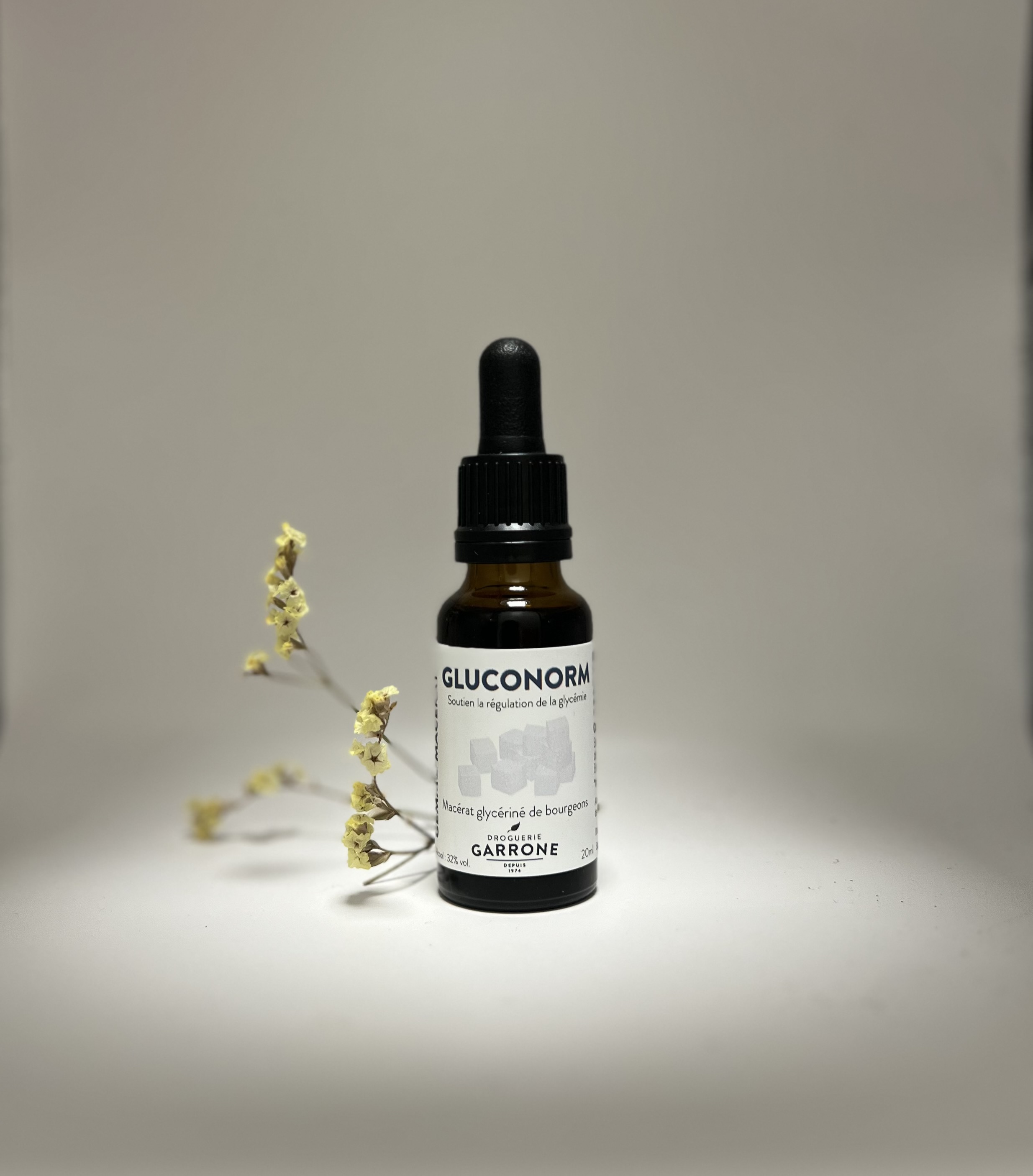 Gemmo macérât GLUCONORM, 20 ml