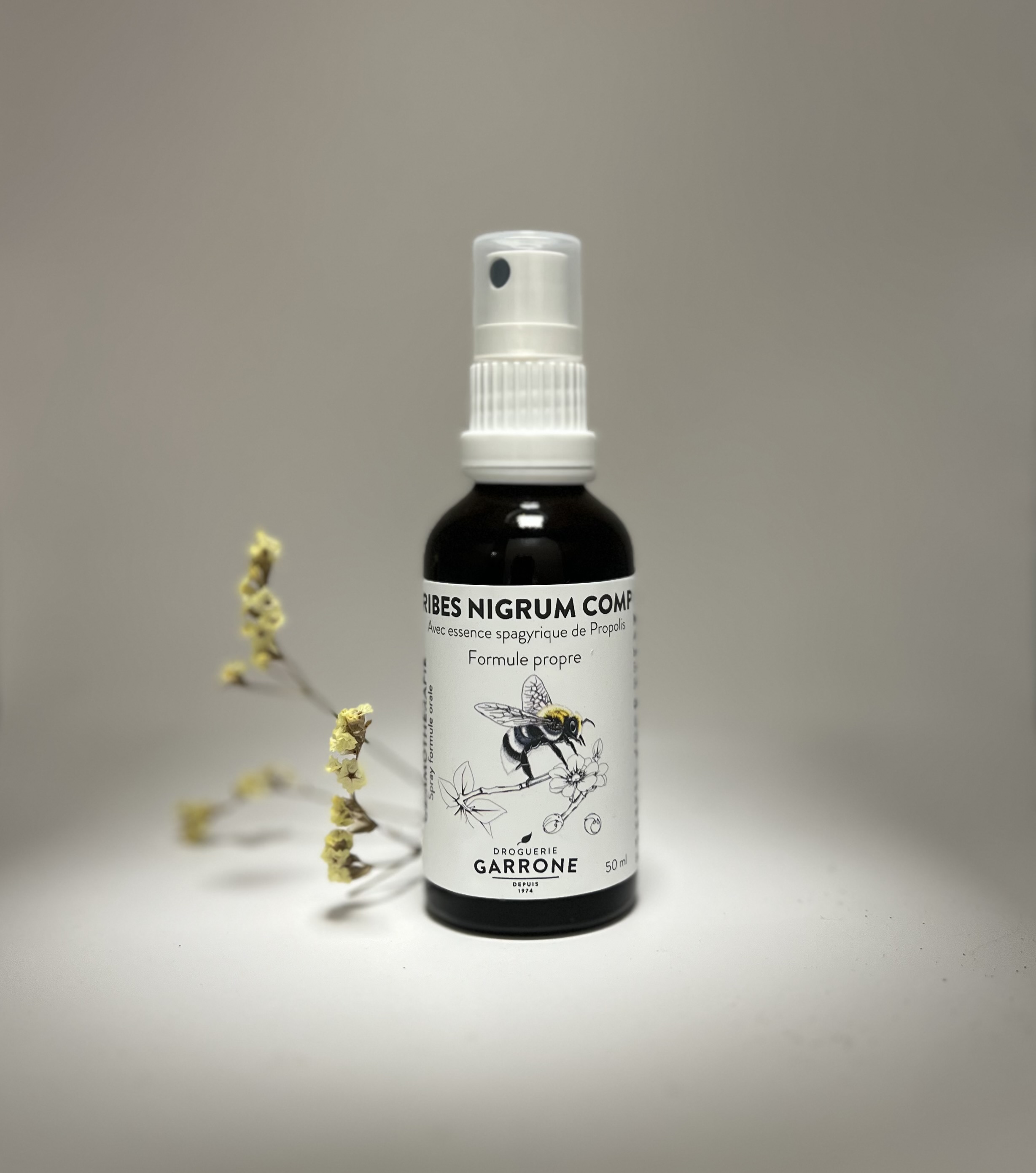 Gemmothérapie Ribes nigrum comp (avec essence de Propolis), 50ml