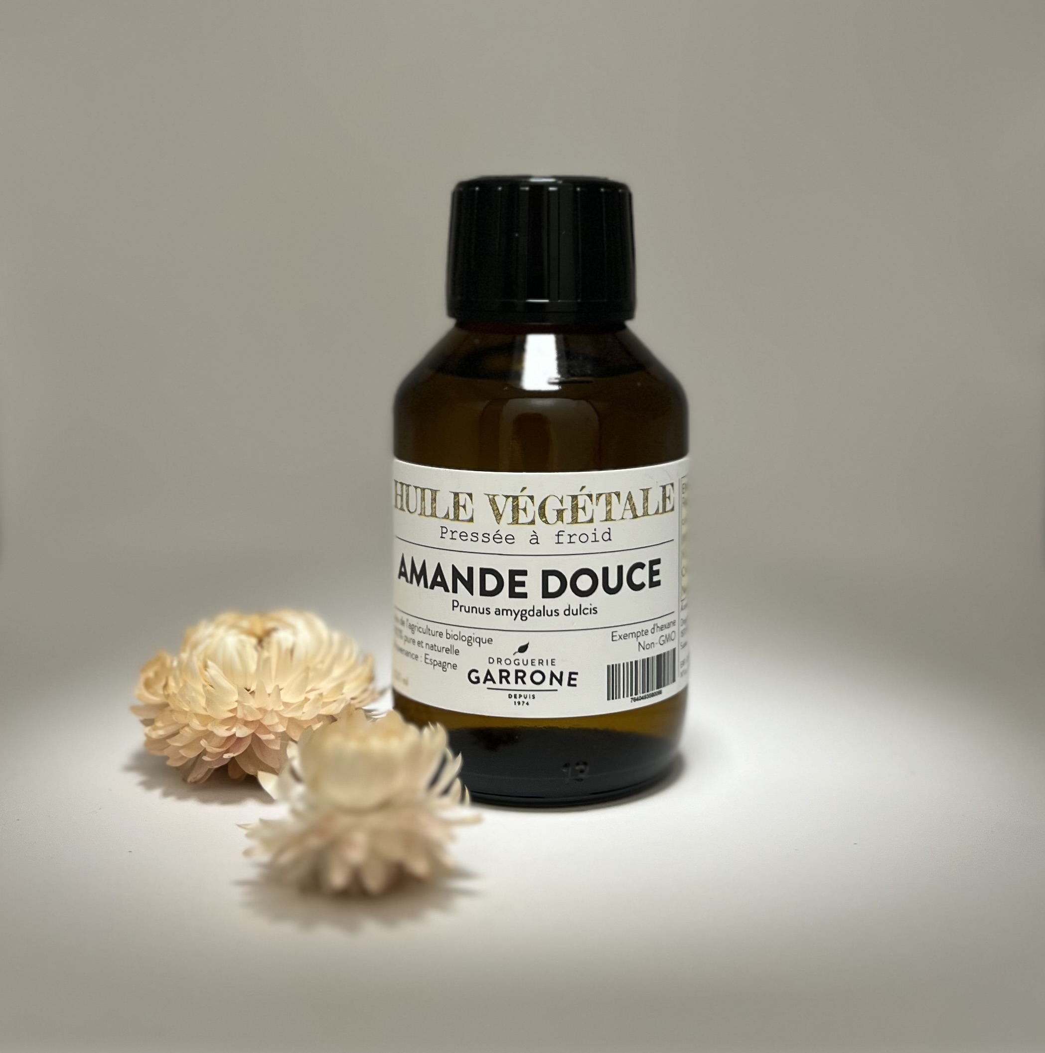 Huile végétale d'Amande douce, 100ml