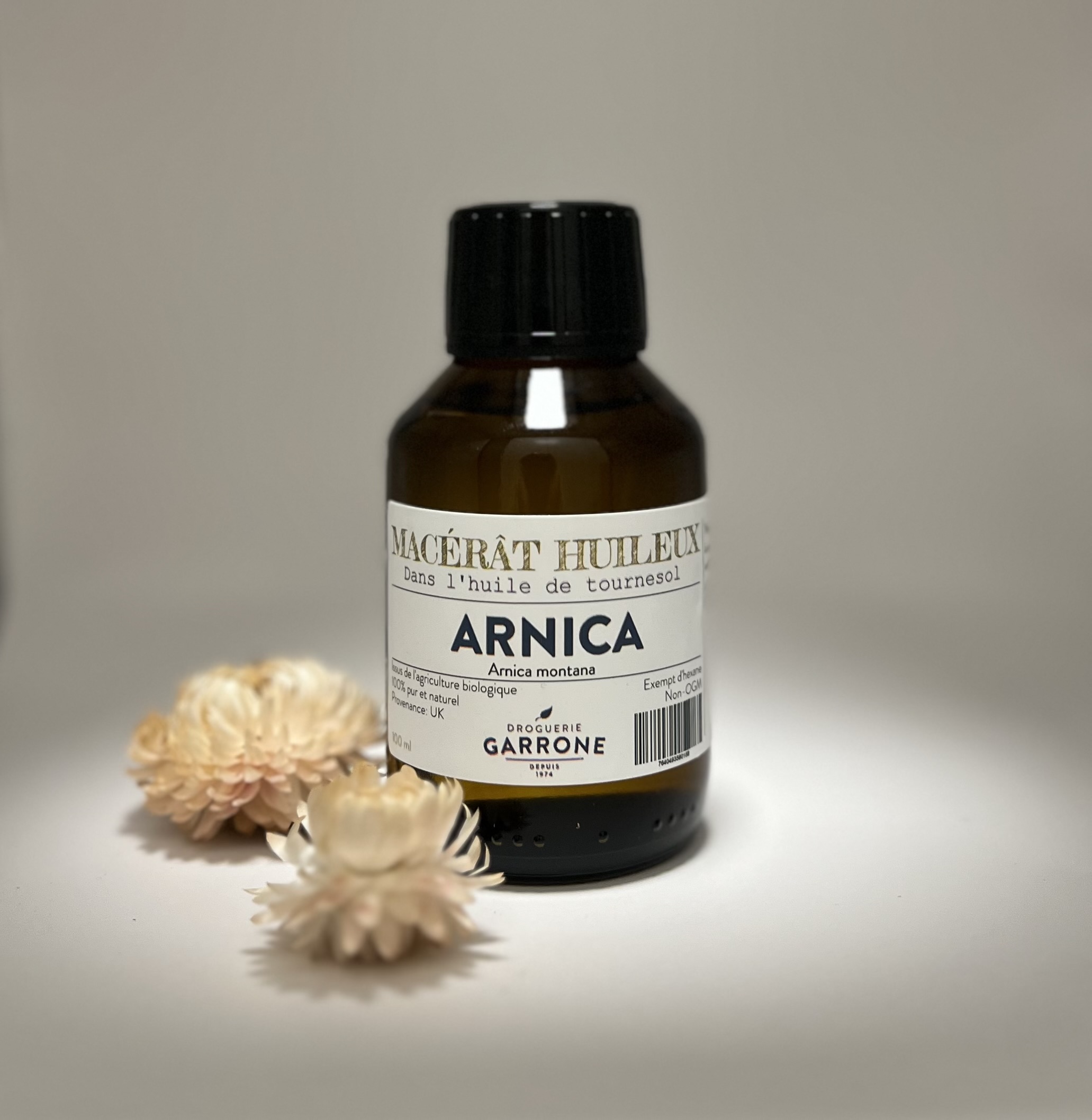 Macérât huileux d'Arnica, 100ml