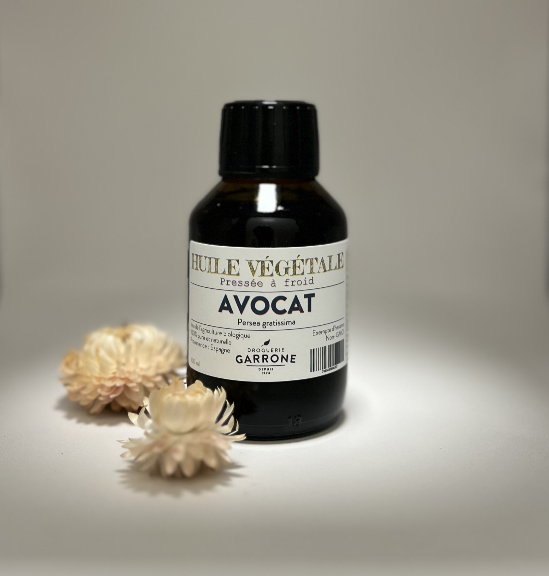 Huile végétale d'Avocat, 100ml