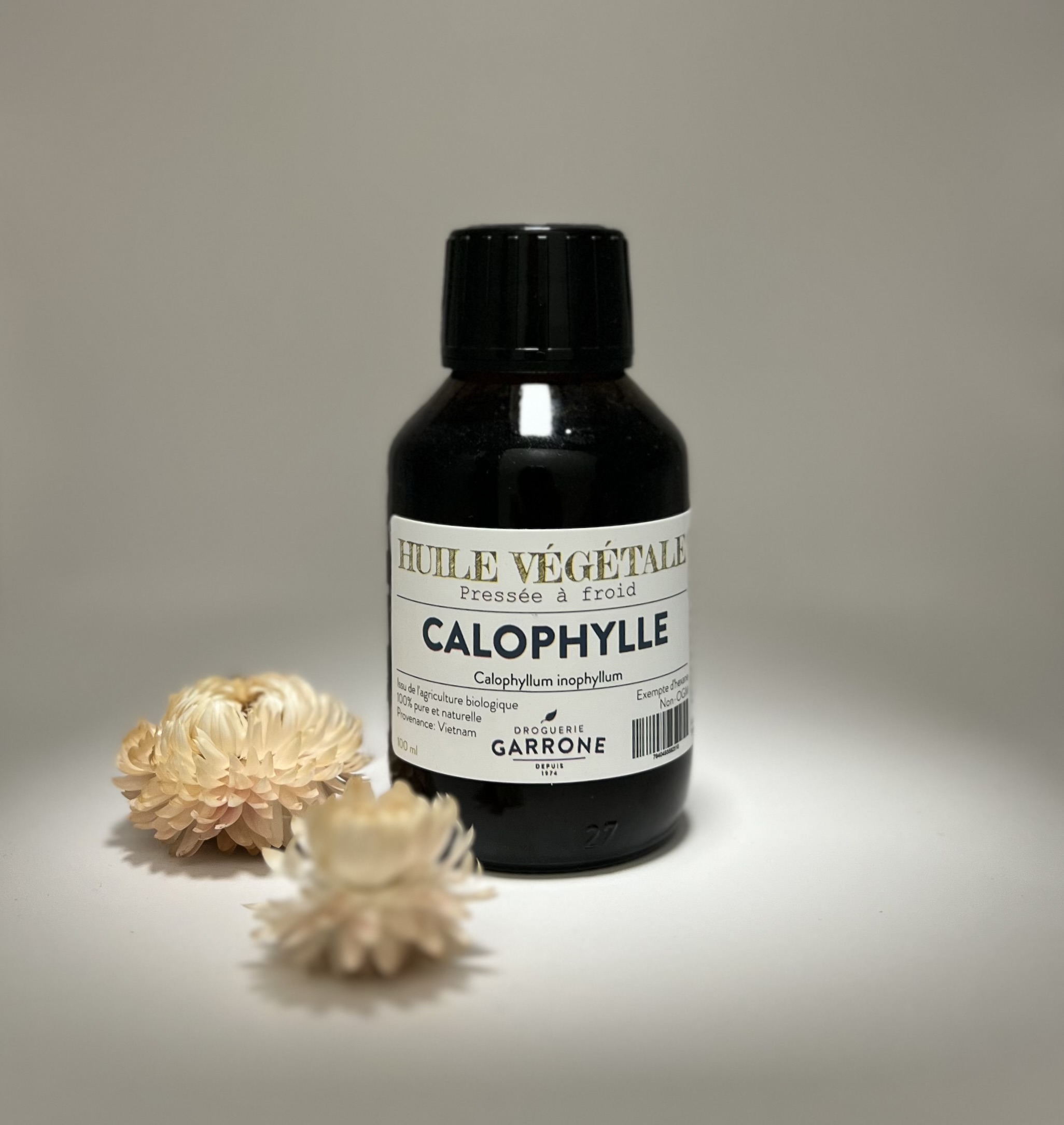 Huile végétale de Calophyllum inophyllum (Tamanu), 100ml