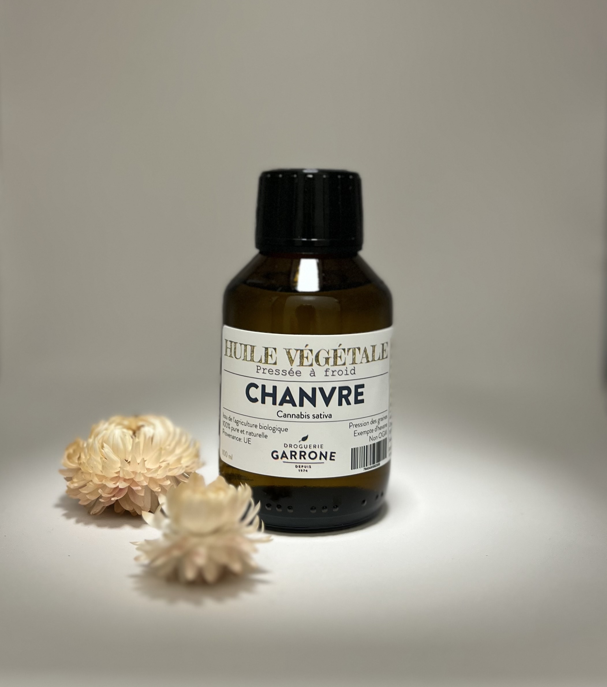 Huile végétale de Chanvre, 100ml