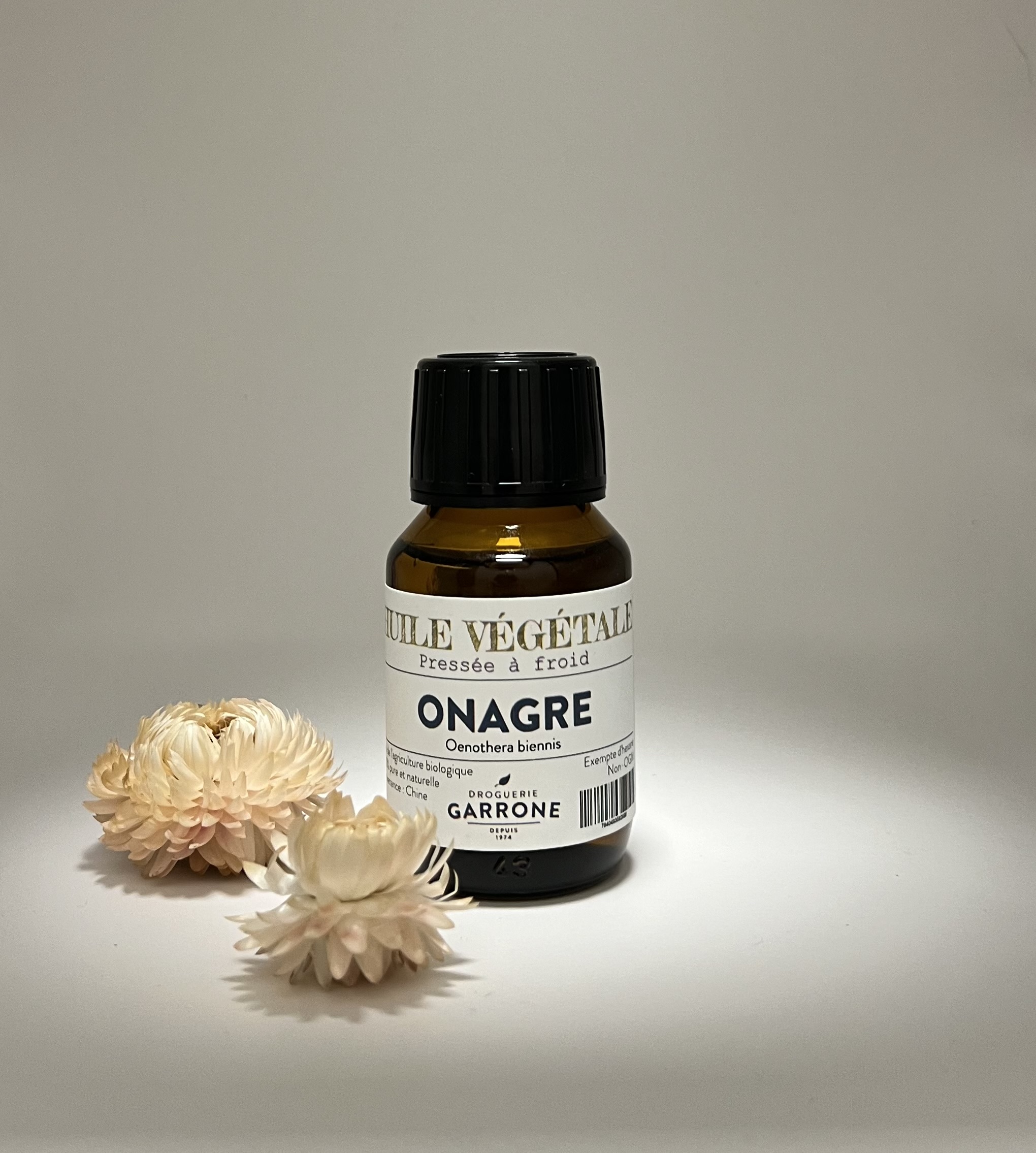 Huile végétale d'Onagre, 50ml