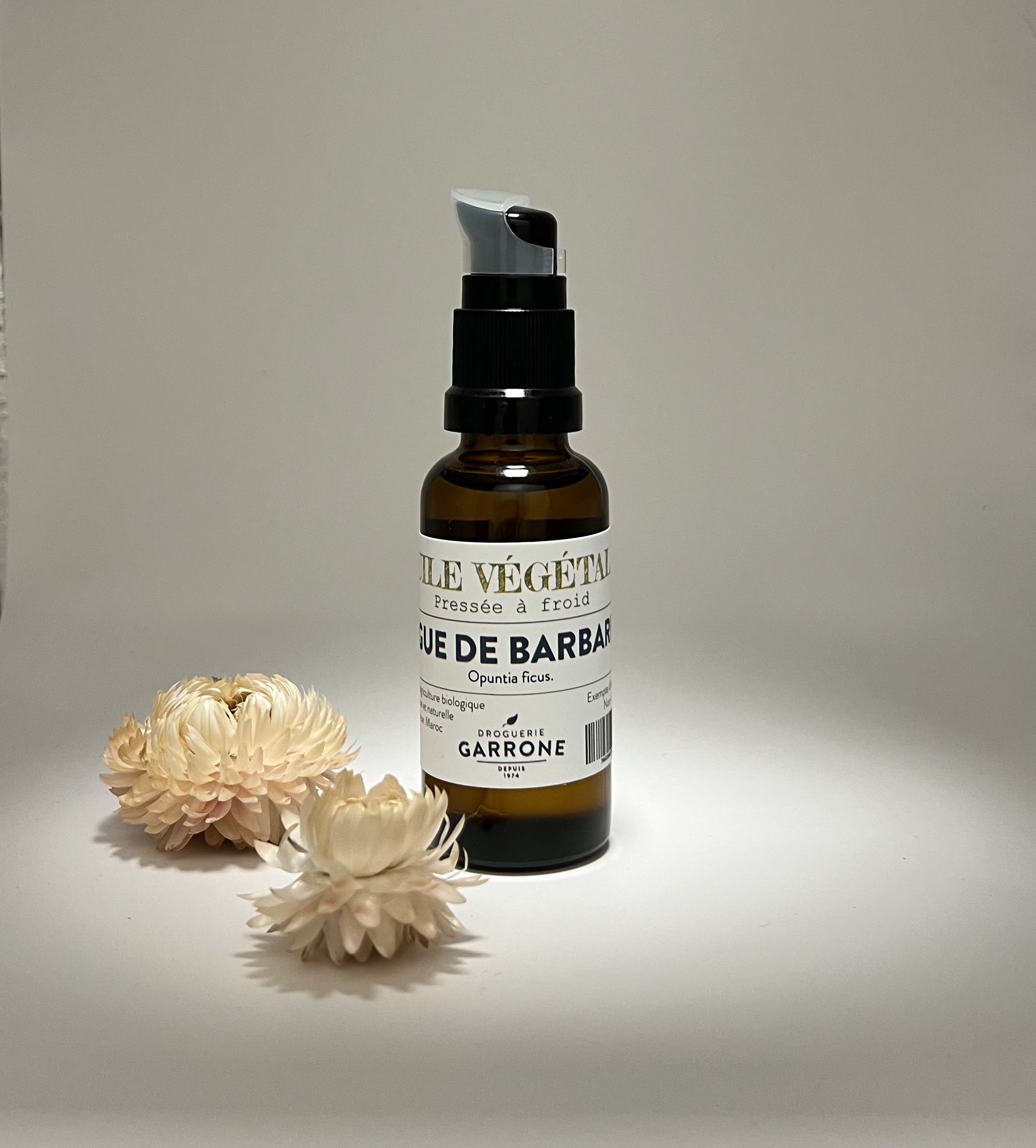 Huile végétale de pépins de Figue de barbarie, 30ml