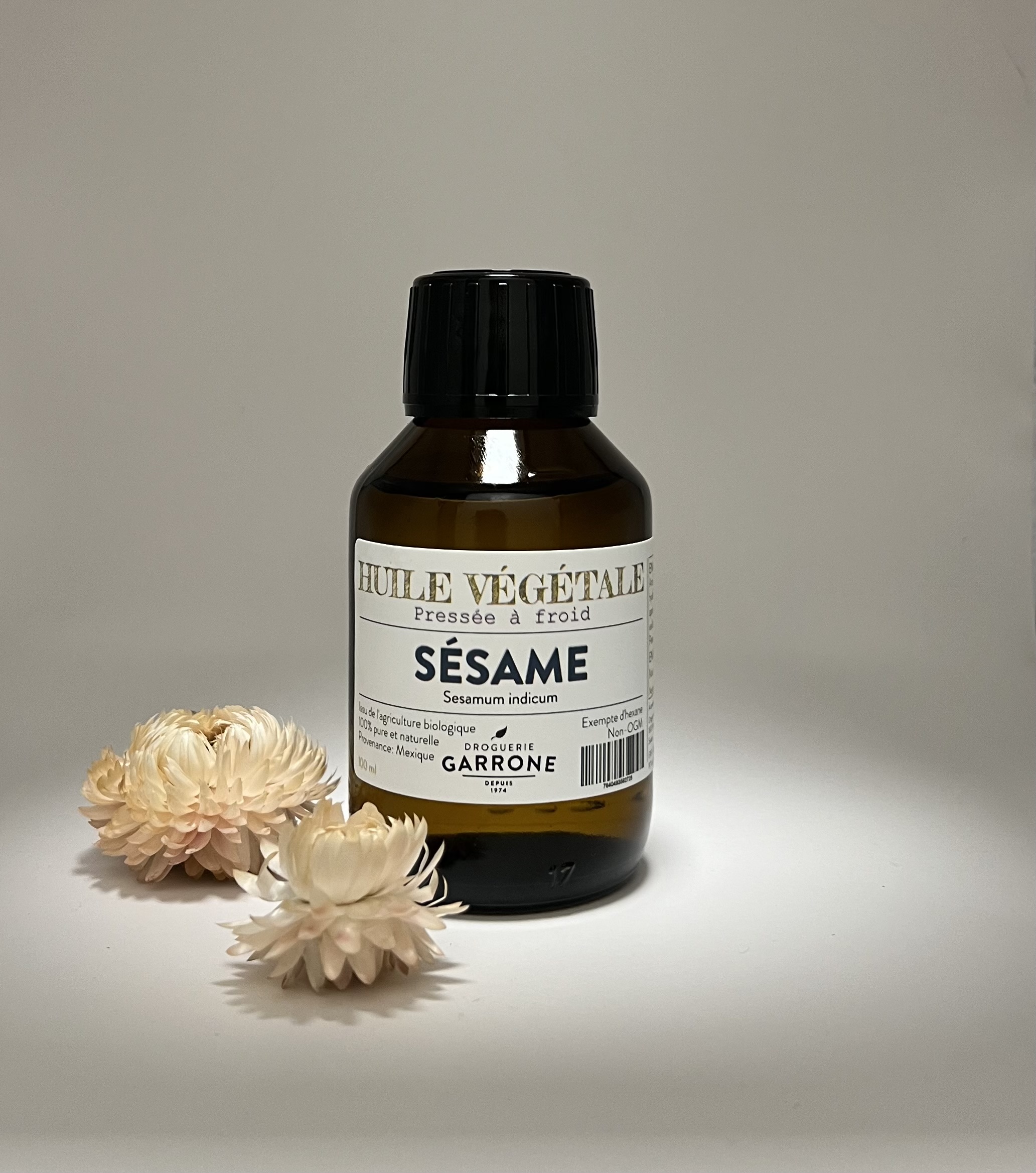 Huile végétale de Sésame, 100ml