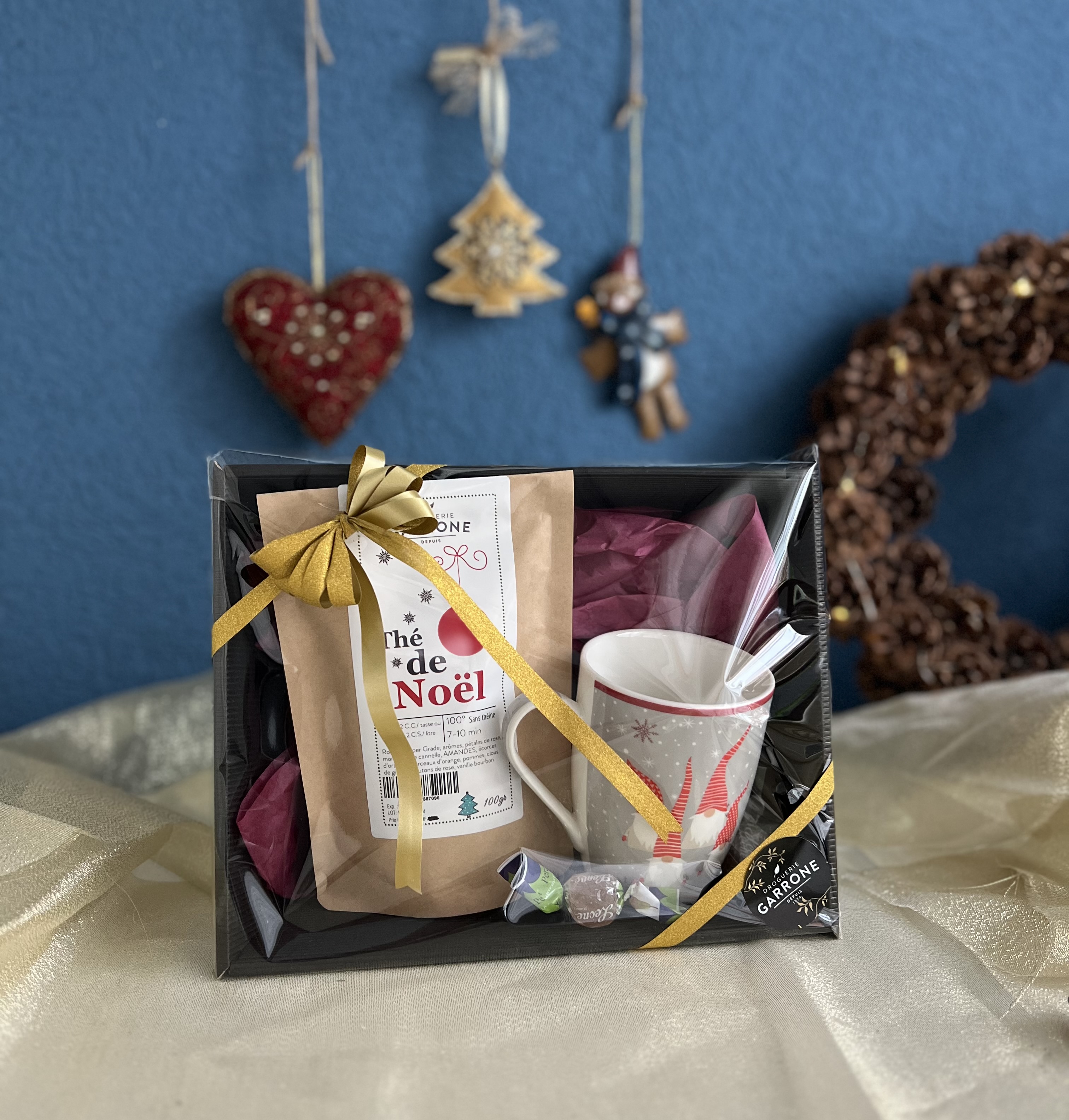 Coffret cadeau Thé de Noël & Tasse Gnomes