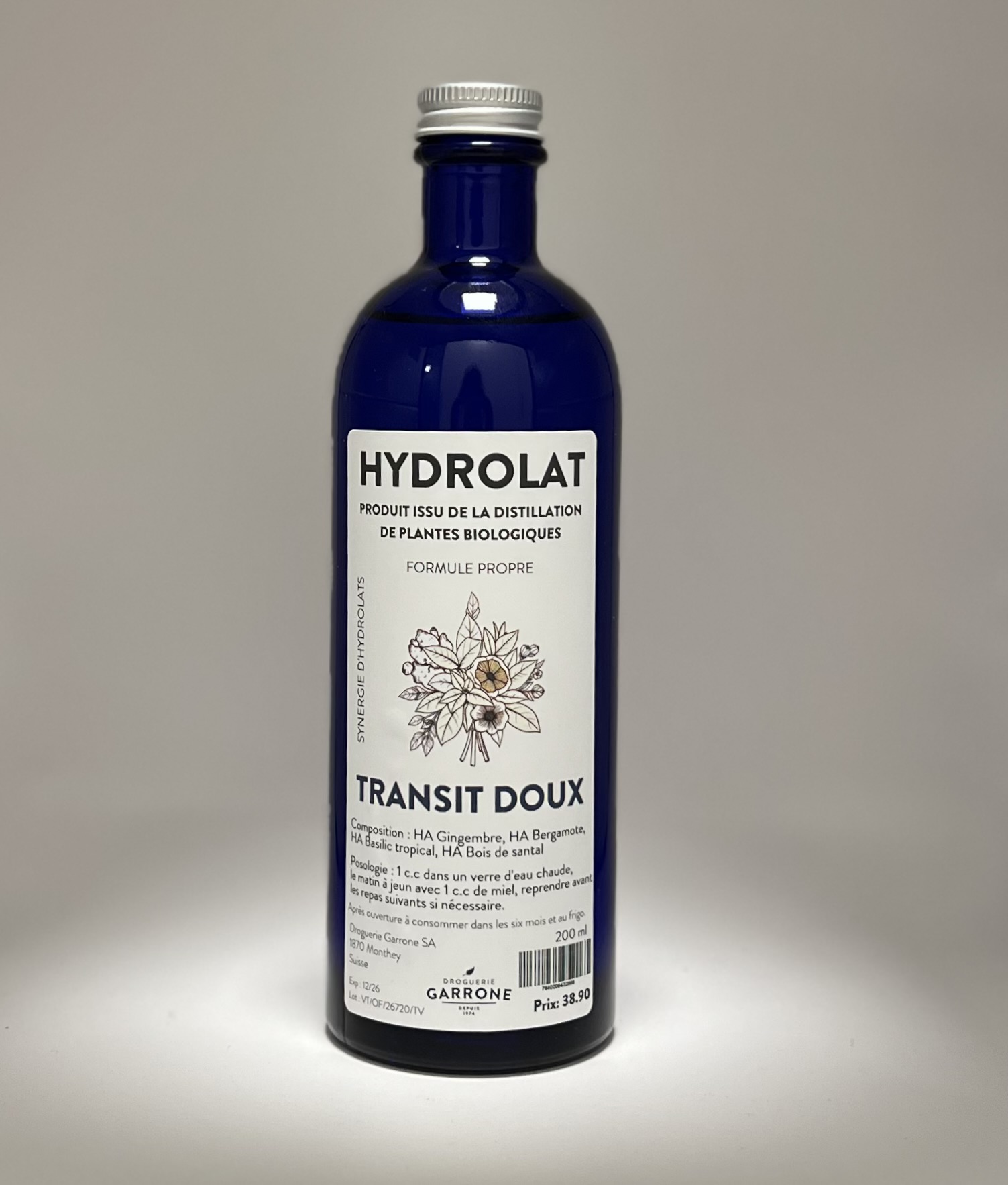 Hydrolat Transit Doux, 200ml