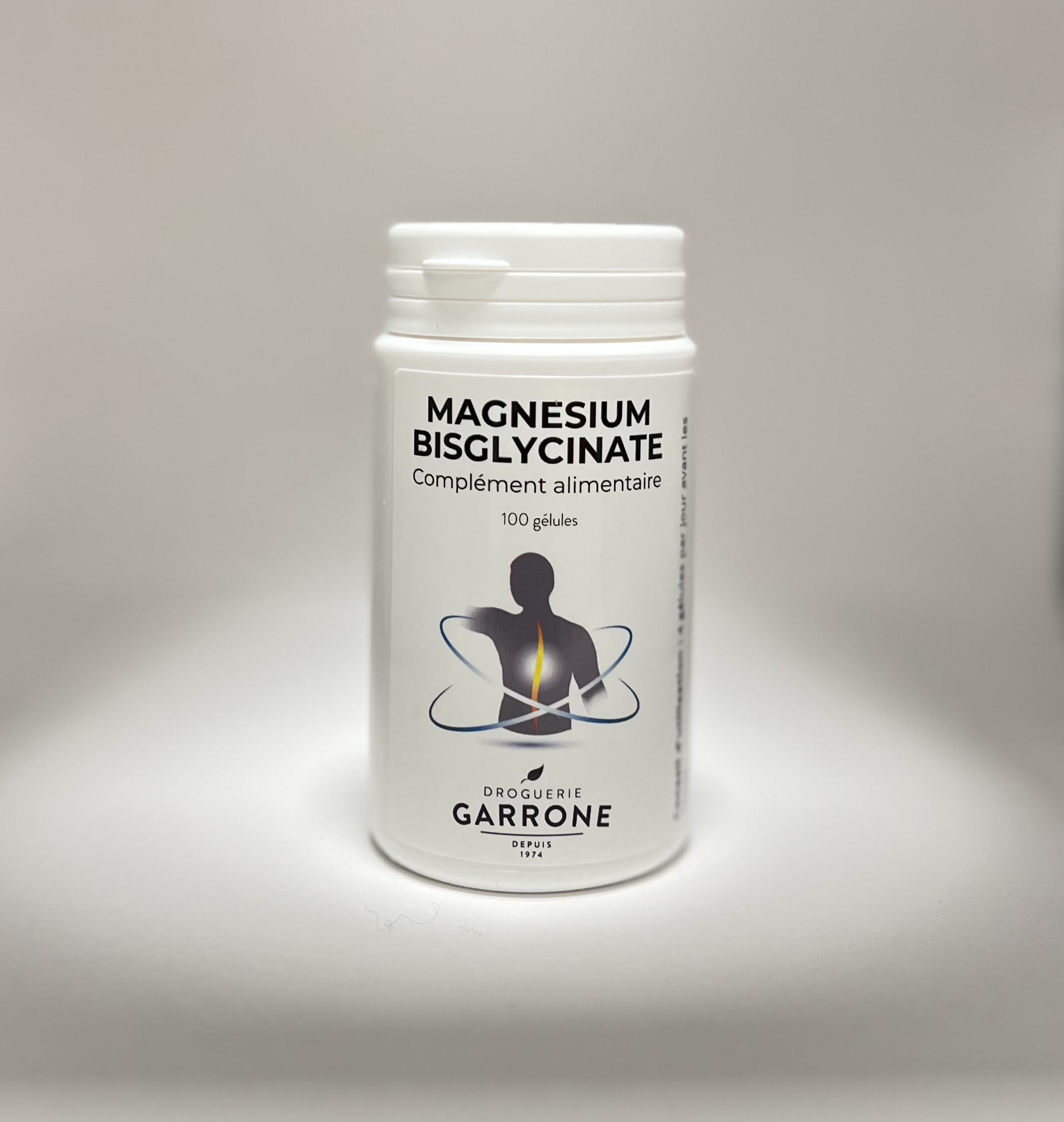 Magnesium bisglycinate, 100 gélules