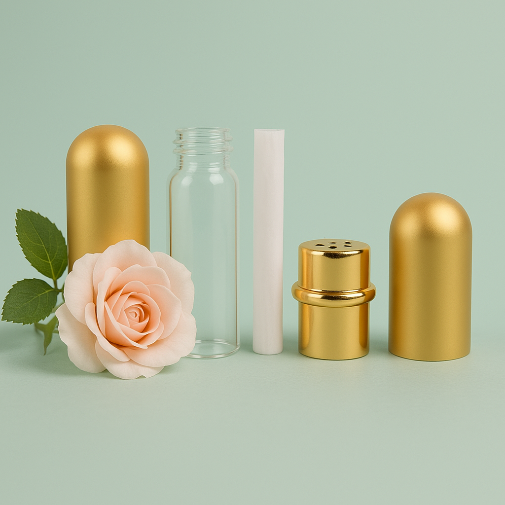 Stick inhalateur vide en alu et verre – Image 2