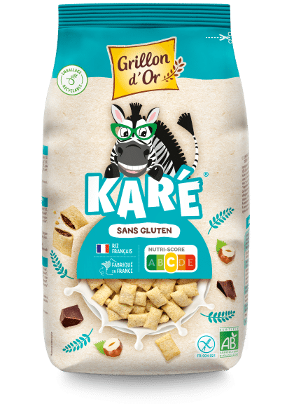 Grillon d'Or, Ka'ré Fourré Sans Gluten 375g